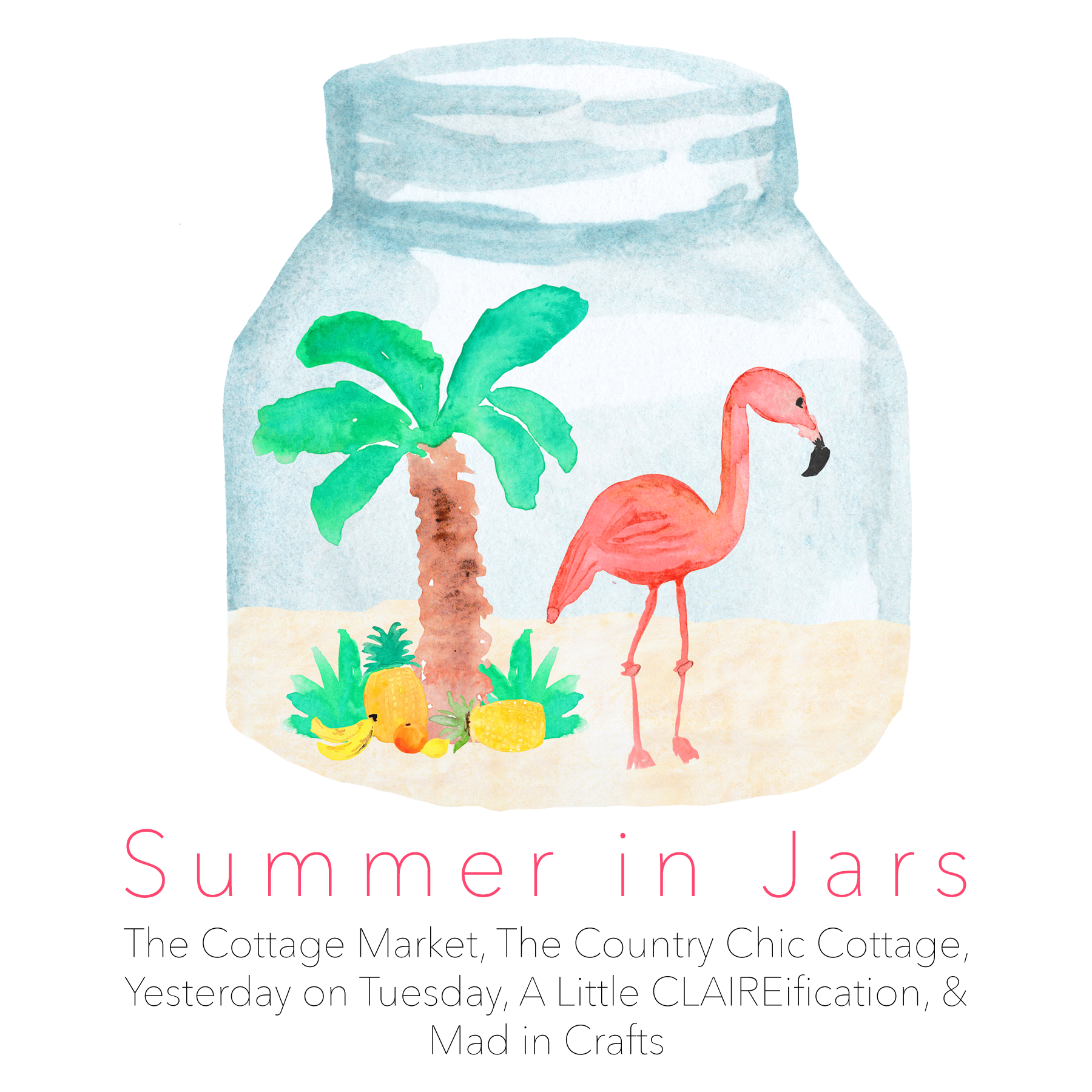 Summer Fruit Mason Jar - Delineate Your Dwelling