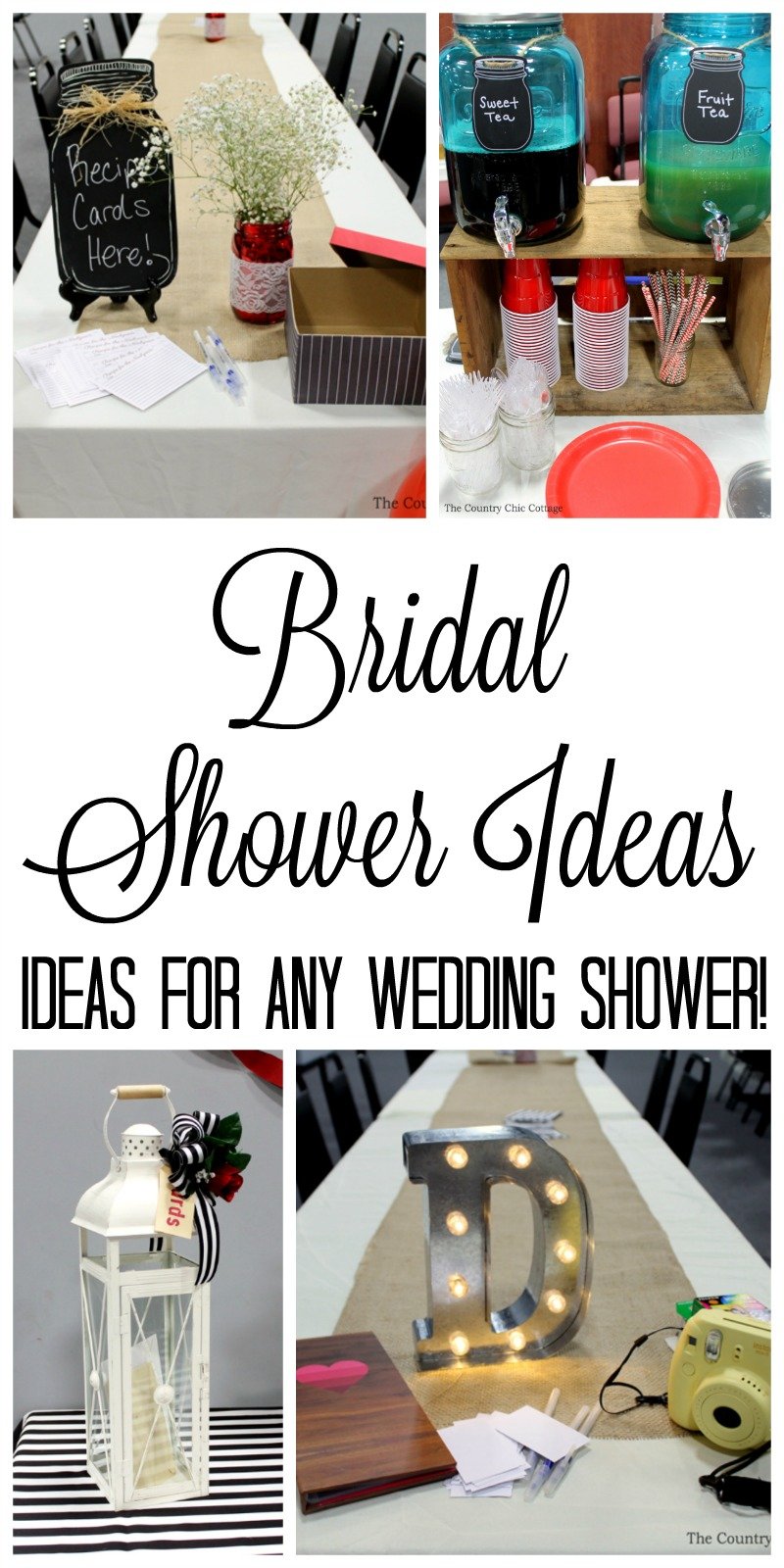 Fun bridal shower ideas that are perfect for the party that you are throwing for the newlyweds! If you are planning a wedding shower, this is the post for you!