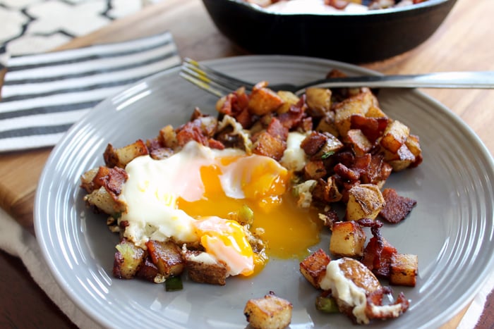 Serve this farmer's breakfast skillet with toast or biscuits for a delicious brunch