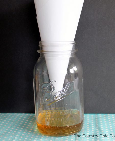 Make this mason jar fruit fly trap for your home this summer! Keep those fruit flies at bay with this project that only takes seconds to make yourself!