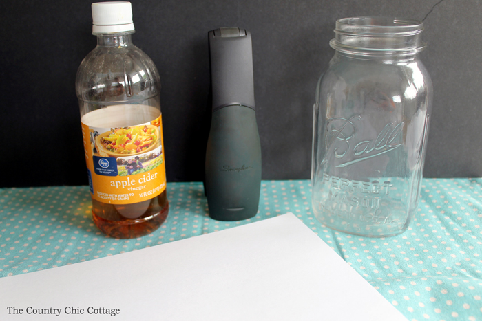 Mason Jar Fruit Fly Trap - Angie Holden The Country Chic Cottage