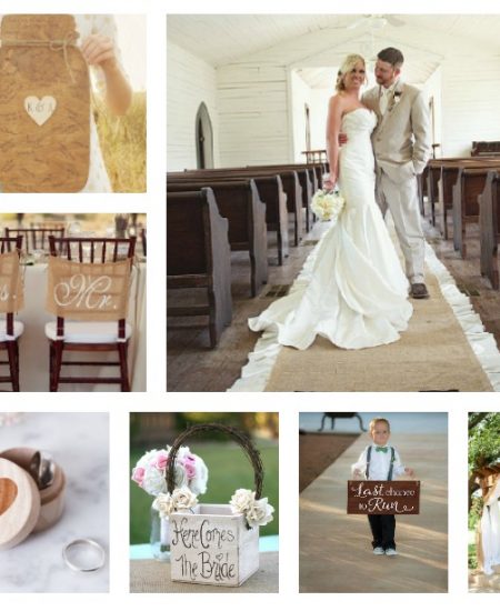Great rustic wedding ideas perfect for your farmhouse barn wedding!