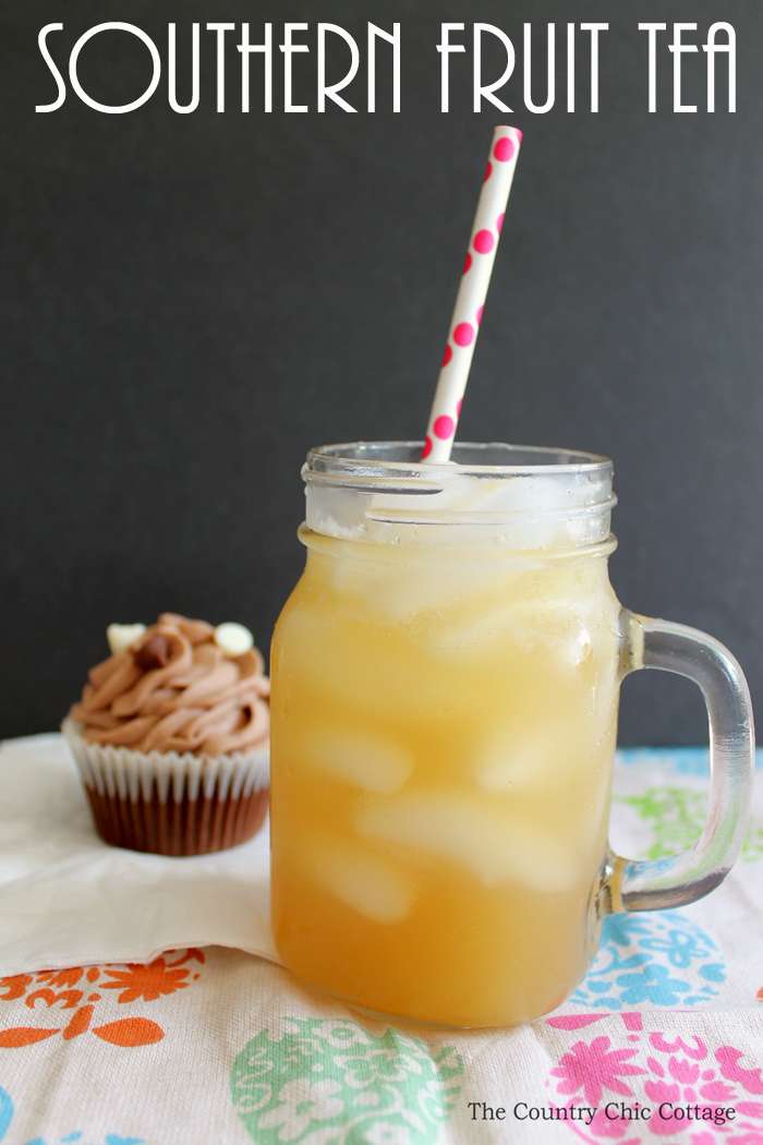 Southern Fruit Tea Recipe - The Country Chic Cottage