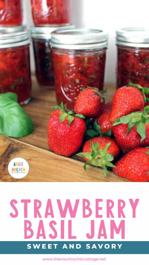 strawberry basil jam