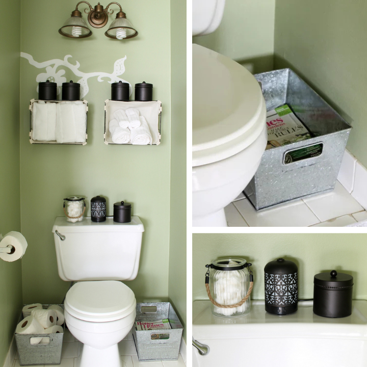 Small Bathroom Organization Ideas For Your Home - Square