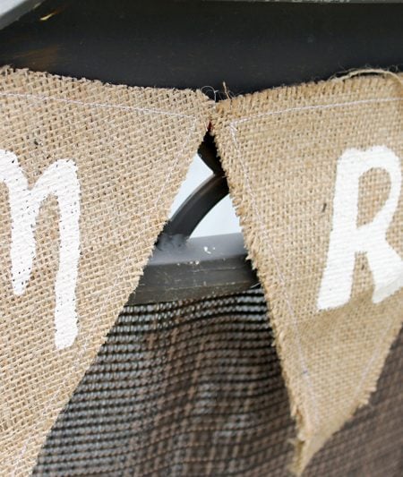 Make these Mr. and Mrs. wedding chair signs for your DIY wedding in just minutes!