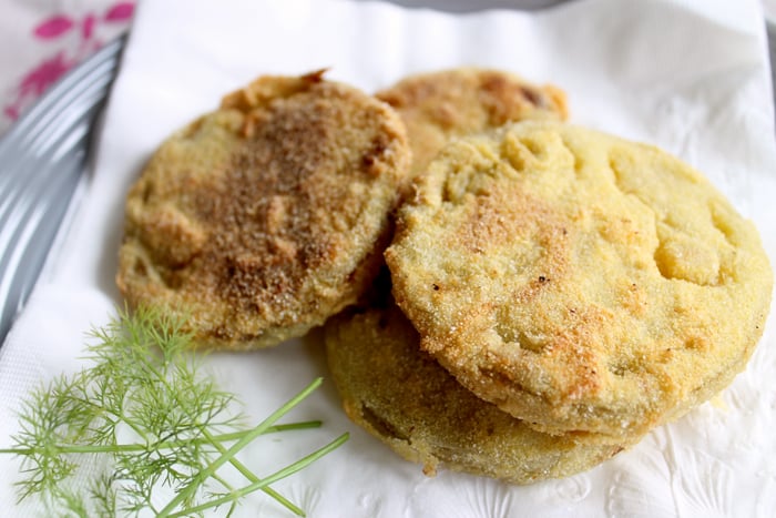 These fried green tomato pickles are a classic southern crowd-pleasing appetizer