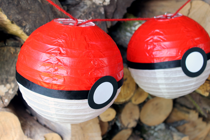 Make a Pokemon party lantern for any Pokemon Go themed party that you are planning! Quick and easy to make yourself!