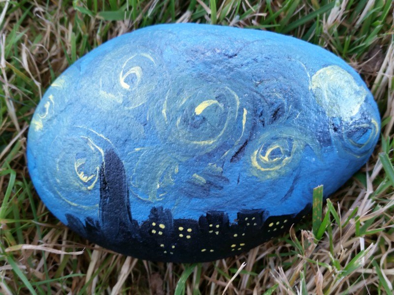 painted rock