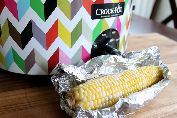 Slow cooker corn on the cob - the easiest and best way to make corn on the cob this summer!