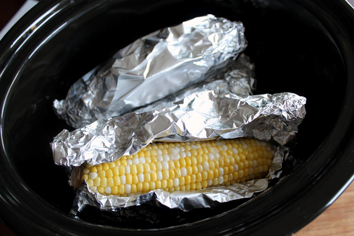 Slow cooker corn on the cob - the easiest and best way to make corn on the cob this summer!