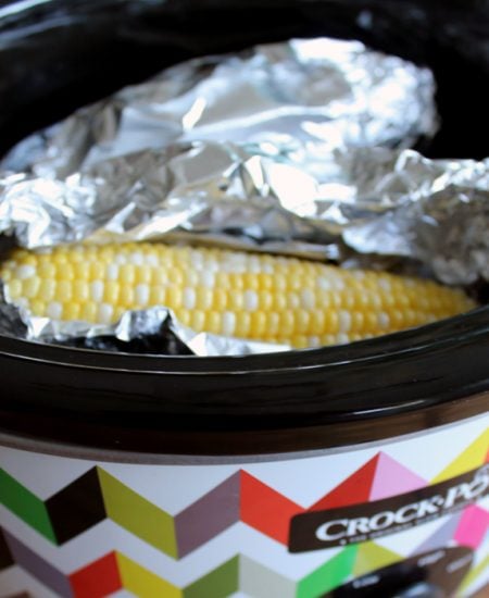 Slow cooker corn on the cob - the easiest and best way to make corn on the cob this summer!