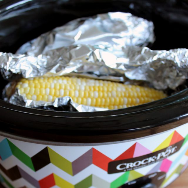 Slow Cooker Corn on the Cob Angie Holden The Country Chic Cottage