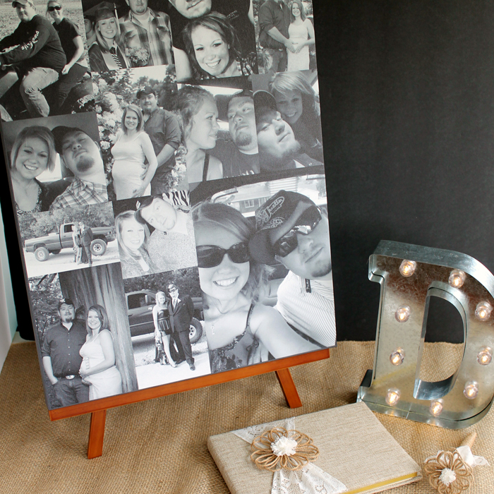 Wedding Guest Book Idea
