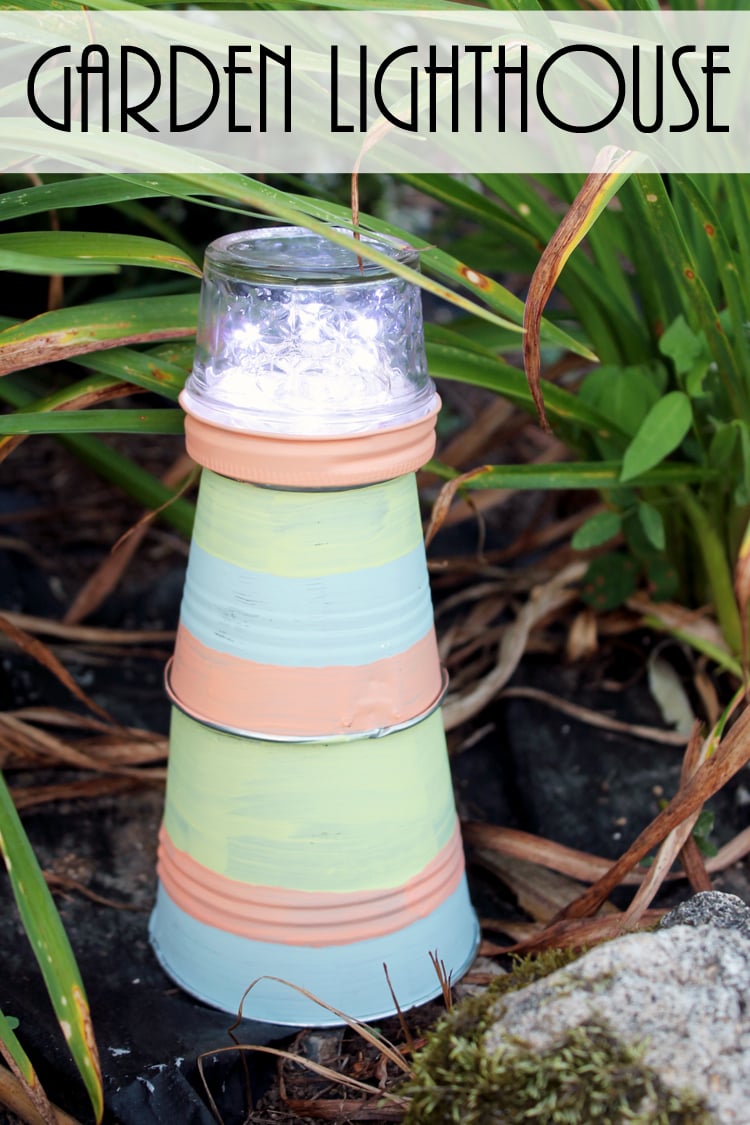 Garden DIY Lighthouse