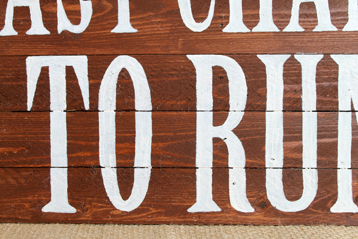 Make this last chance to run wedding sign for a fun addition to your wedding ceremony! Perfect for the ring bearer!