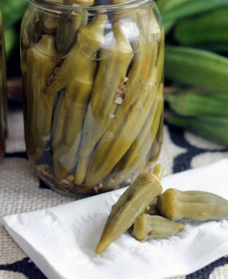 Make this pickled okra recipe with your fresh garden produce. Your entire family will love it!