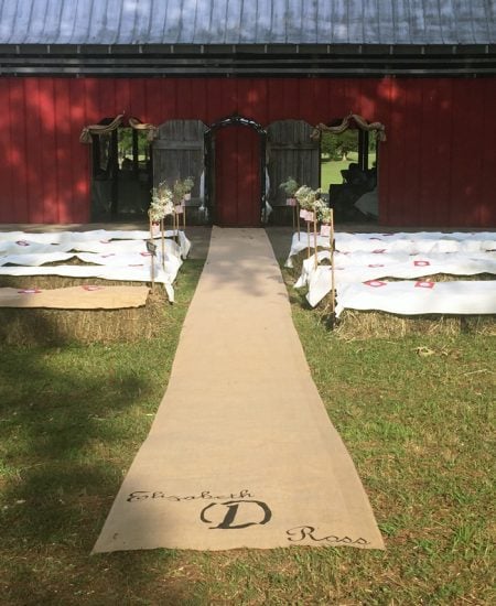 Great ideas for a rustic wedding in a barn! Links to tons of DIY projects for your wedding on a budget!