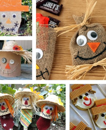 These great scarecrow craft ideas are perfect for fall! Add them to your home today!
