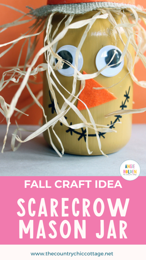 scarecrow mason jar