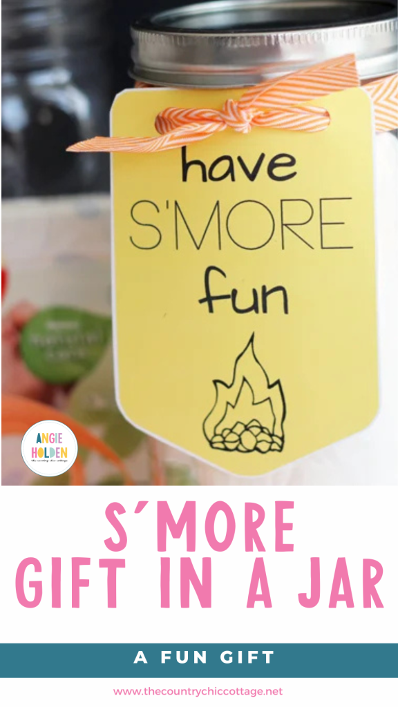 s'more gift in a jar