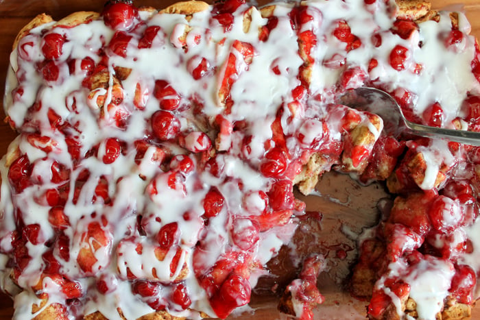 Cherry Cinnamon Rolls