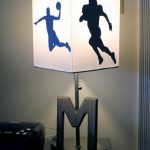 DIY sports lamp - turn any lamp into something special in minutes!