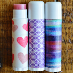 DIY Tinted & Flavored Lip Balm by Mad in Crafts