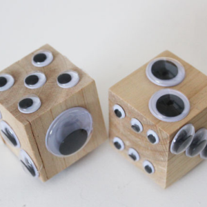 Googly Eye Dice by 30 Minute Crafts