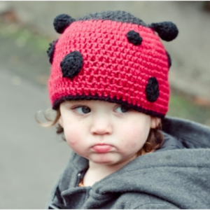 How to Crochet a Little Bug Ladybug Hat by Red Ted Art