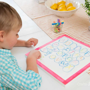 How to Make a White Chalkboard by Mod Podge Rocks