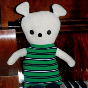 Quick Craft Post Easy Rag Teddy Bear by Red Ted Art