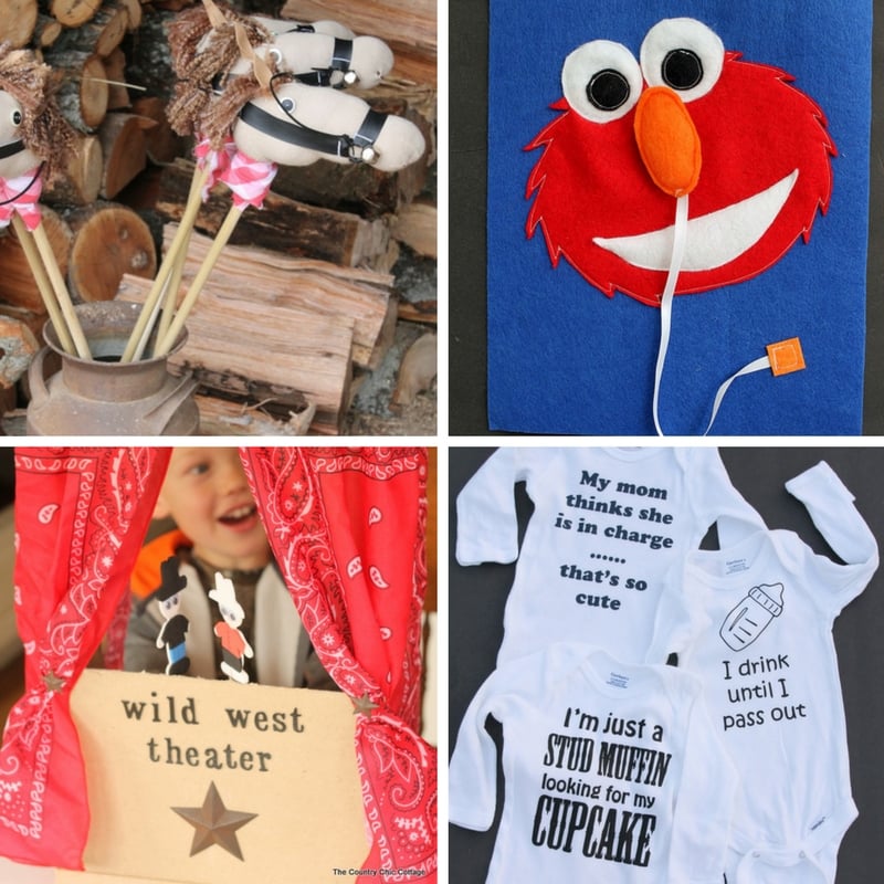 Kids' gift ideas - 50 handmade gifts for all ages! Perfect for Christmas gift giving!