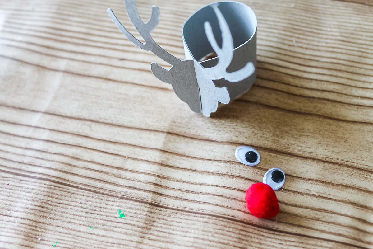 rudolph napkin rings