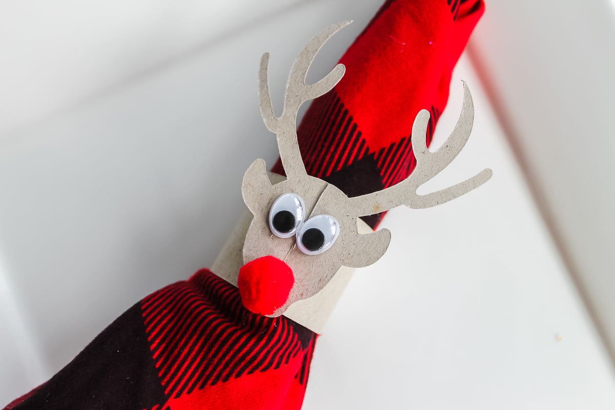 reindeer napkin rings