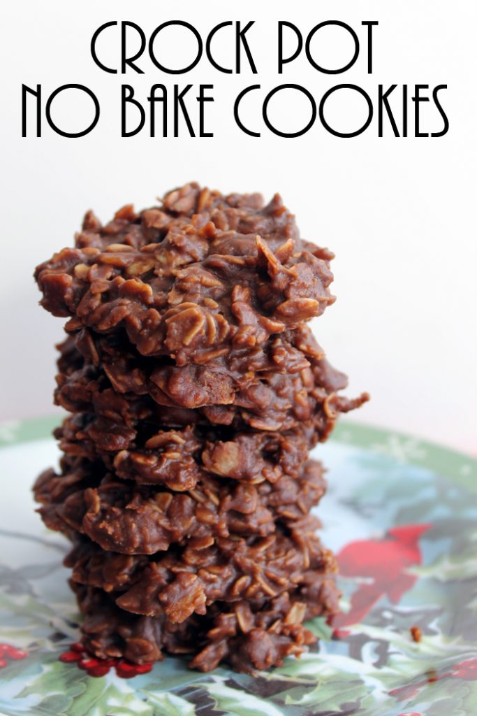 Crock Pot No Bake Cookies Angie Holden The Country Chic Cottage
