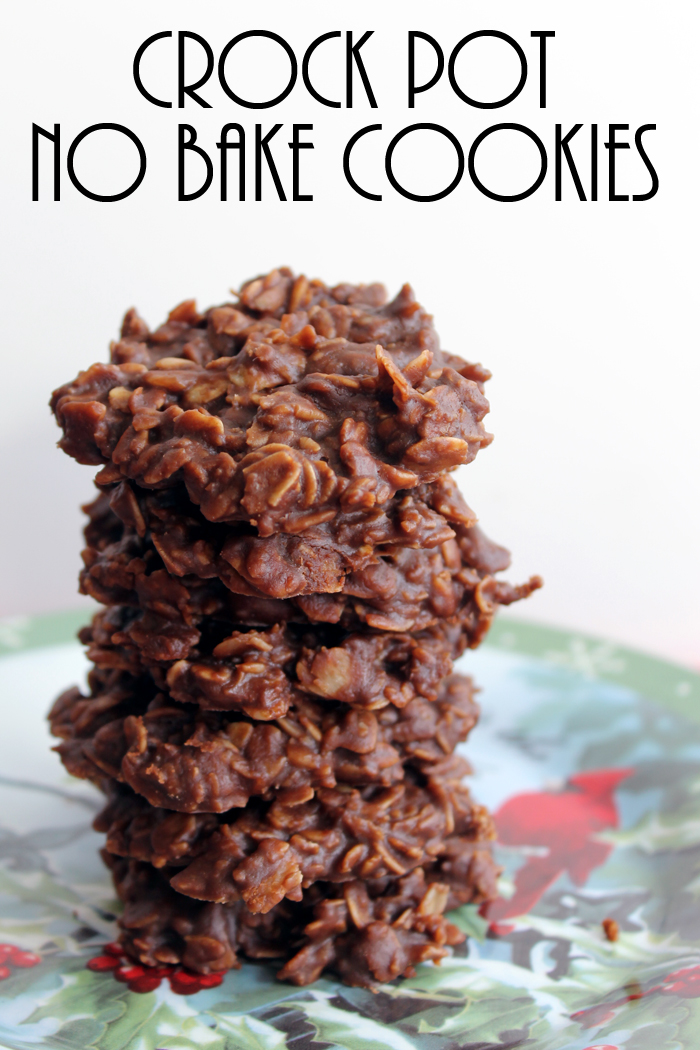 Crock Pot No Bake Cookies - turn out perfect every time!