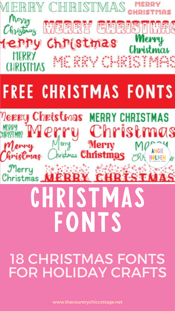 free christmas fonts