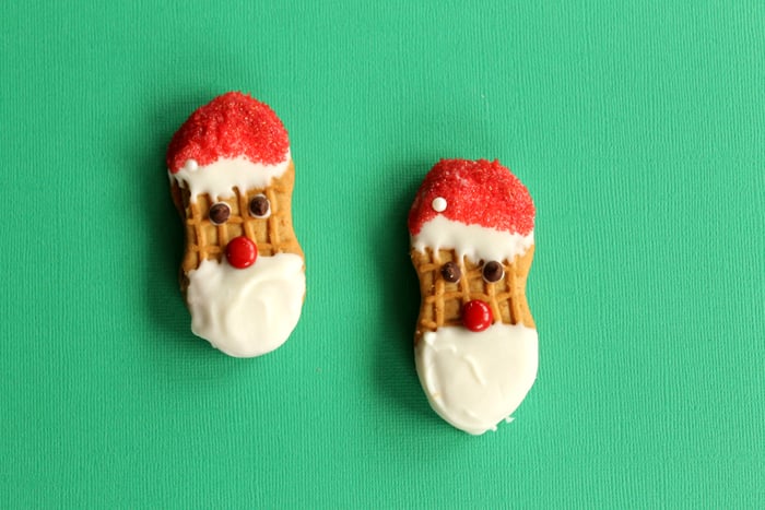 santa clause christmas cookies