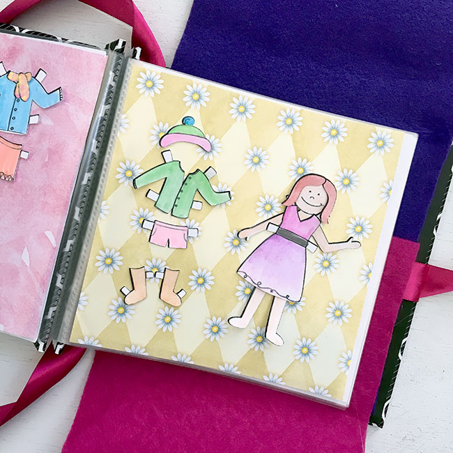 DIY Paper Doll Activity Set-image
