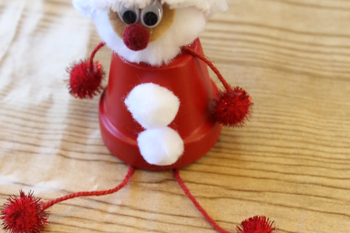 clay pot christmas crafts