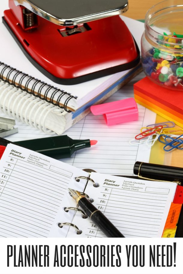 Planner Accessories You Need! The Country Chic Cottage