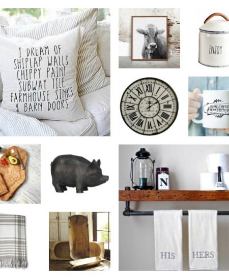 Farmhouse style gift ideas for those that love Fixer Upper! Perfect for the holidays!