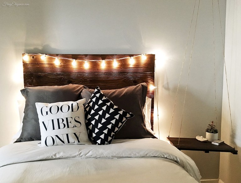 Unique headboard ideas for your home! DIY ideas to spruce up your bedroom on a budget!