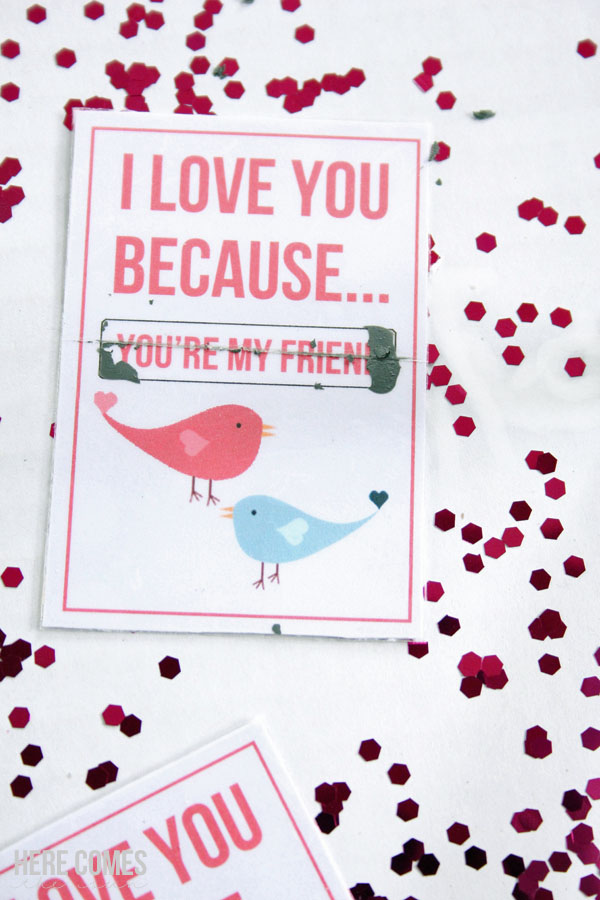 Great quick and easy Valentine's Day crafts that can be made in 15 minutes or less!