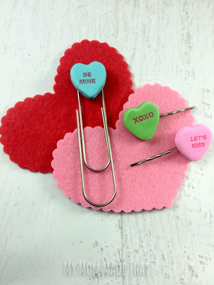 Great quick and easy Valentine's Day crafts that can be made in 15 minutes or less!