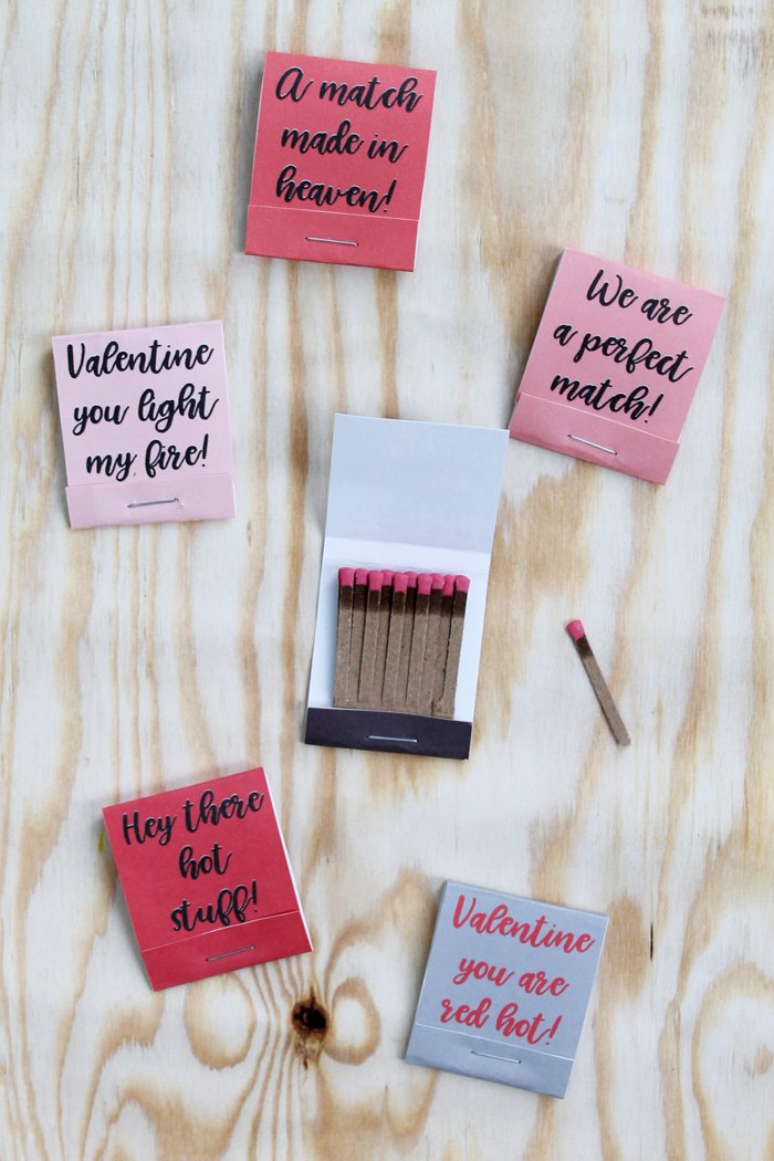 Matchbook Valentines 