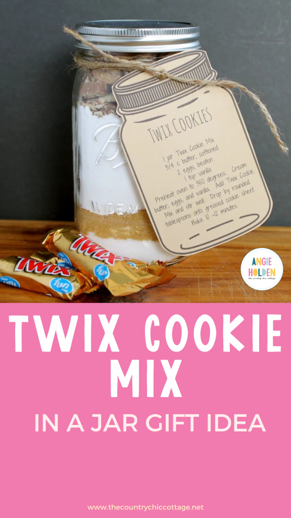 twix cookie mix in a jar