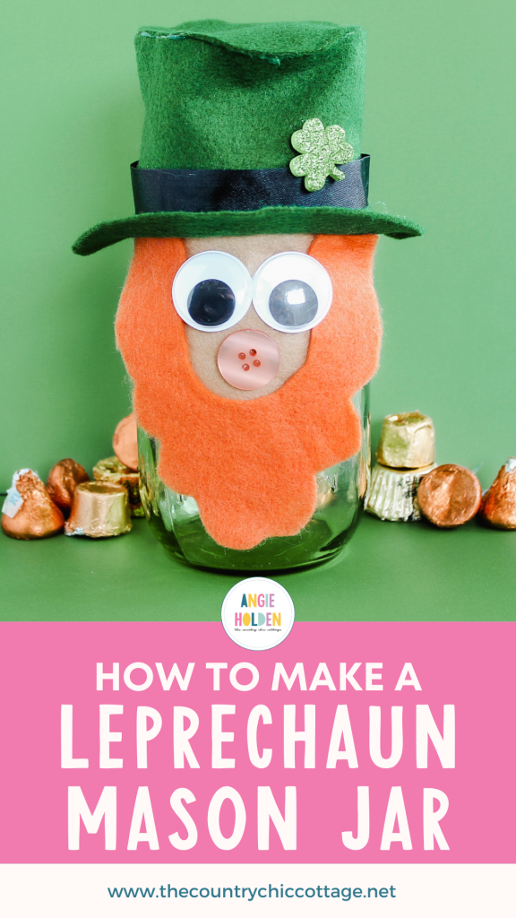 leprechaun mason jar craft