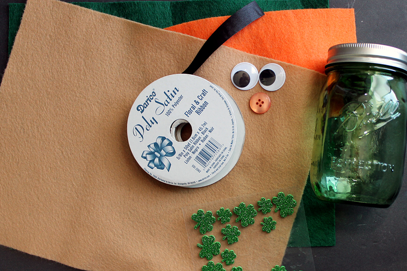 supplies to make a leprechaun craft